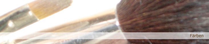 Wimpern- und Augenbrauenfärben